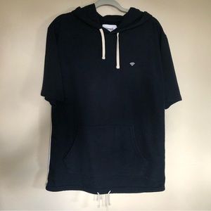 Diamond Short Sleeve Hoodie
